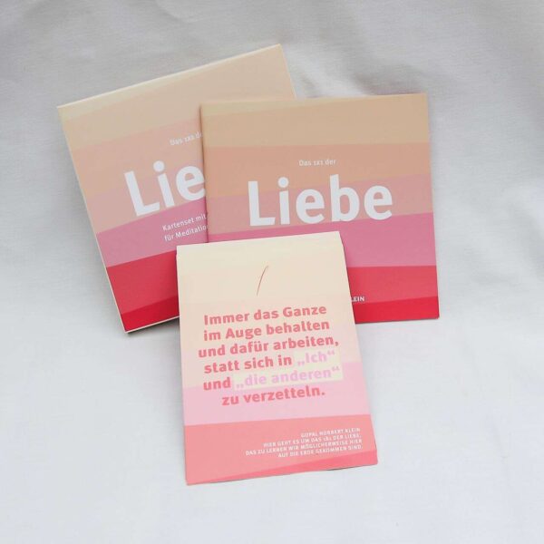 Geschenkset 1x1 derliebe gopal norbert klein ehrliches mitteilen